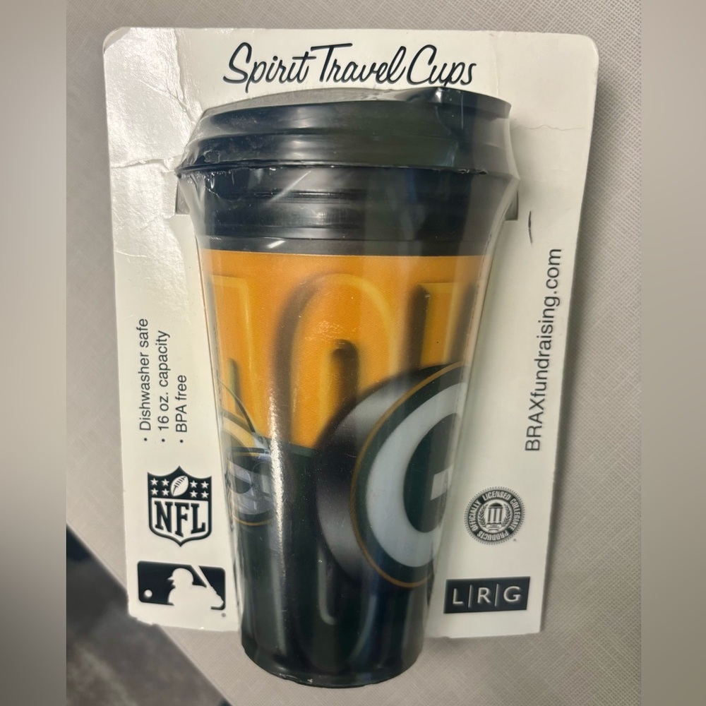 NFL Spirit Travel Cup with Green Bay Packers Logo